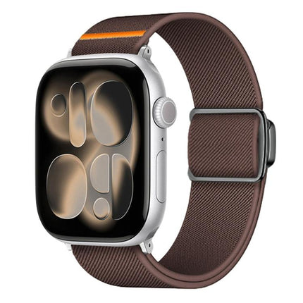 Titanium Magnetic Buckle Elastic Nylon Watch Band, For Apple Watch 46mm / 49mm / 45mm / 44mm, For Apple Watch 42mm / 41mm / 40mm / 38mm - DealBuddy