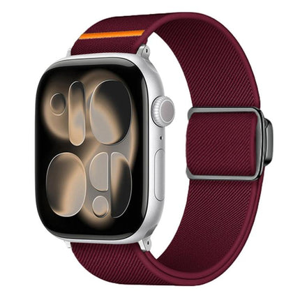 Titanium Magnetic Buckle Elastic Nylon Watch Band, For Apple Watch 46mm / 49mm / 45mm / 44mm, For Apple Watch 42mm / 41mm / 40mm / 38mm - DealBuddy