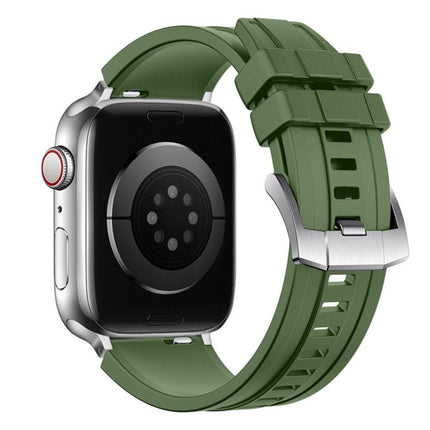 Extraordinary Exploration FKM Fluororubber Watch Band, For Apple Watch 46mm / 49mm / 45mm / 44mm, For Apple Watch 42mm / 41mm / 40mm / 38mm - DealBuddy