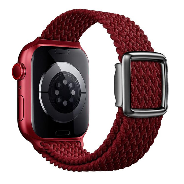 Modern Style Magnetic Buckle Woven Nylon Watch Band, For Apple Watch 46mm / 49mm / 45mm / 44mm, For Apple Watch 42mm / 41mm / 40mm / 38mm - DealBuddy
