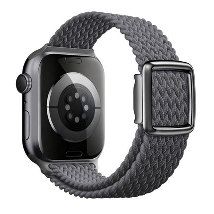 Modern Style Magnetic Buckle Woven Nylon Watch Band, For Apple Watch 46mm / 49mm / 45mm / 44mm, For Apple Watch 42mm / 41mm / 40mm / 38mm - DealBuddy