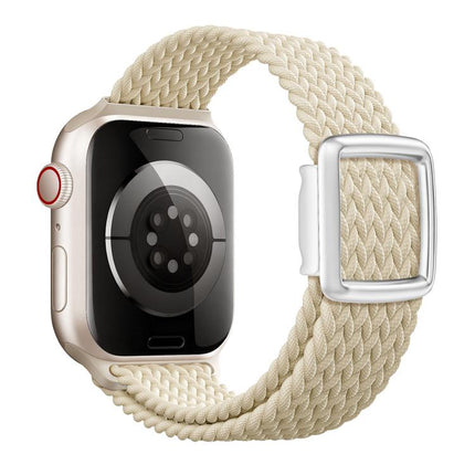 Modern Style Magnetic Buckle Woven Nylon Watch Band, For Apple Watch 46mm / 49mm / 45mm / 44mm, For Apple Watch 42mm / 41mm / 40mm / 38mm - DealBuddy