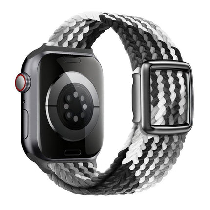 Modern Style Magnetic Buckle Woven Nylon Watch Band, For Apple Watch 46mm / 49mm / 45mm / 44mm, For Apple Watch 42mm / 41mm / 40mm / 38mm - DealBuddy