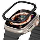 Titanium Metal Frame Tempered Glass Watch Film, For Apple Watch Ultra 49mm - DealBuddy