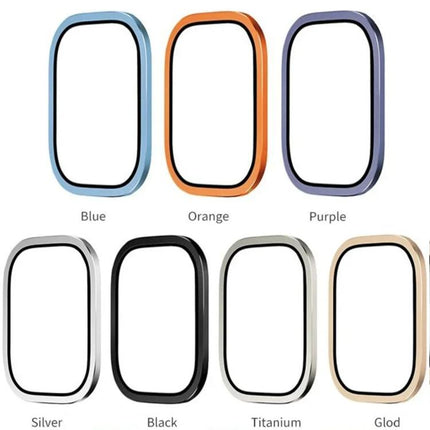 Titanium Metal Frame Tempered Glass Watch Film, For Apple Watch Ultra 49mm - DealBuddy