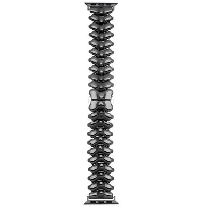 Dragon Spine Butterfly Clasp Zinc Alloy Watch Band, For Apple Watch 46mm / 49mm / 45mm / 44mm, For Apple Watch 42mm / 41mm / 40mm / 38mm - DealBuddy