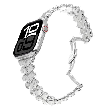 Dragon Spine Butterfly Clasp Zinc Alloy Watch Band, For Apple Watch 46mm / 49mm / 45mm / 44mm, For Apple Watch 42mm / 41mm / 40mm / 38mm - DealBuddy