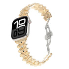 Dragon Spine Butterfly Clasp Zinc Alloy Watch Band, For Apple Watch 46mm / 49mm / 45mm / 44mm, For Apple Watch 42mm / 41mm / 40mm / 38mm - DealBuddy
