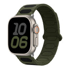 Oval Magnetic Silicone Watch Band, For Apple Watch 46mm / 49mm / 45mm / 44mm, For Apple Watch 42mm / 41mm / 40mm / 38mm - DealBuddy