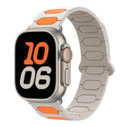 Oval Magnetic Silicone Watch Band, For Apple Watch 46mm / 49mm / 45mm / 44mm, For Apple Watch 42mm / 41mm / 40mm / 38mm - DealBuddy
