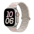 Oval Magnetic Silicone Watch Band, For Apple Watch 46mm / 49mm / 45mm / 44mm, For Apple Watch 42mm / 41mm / 40mm / 38mm - DealBuddy