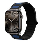 For Apple Watch 42mm / 41mm / 40mm / 38mm / Black Midnight Blue