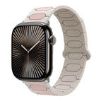 For Apple Watch 42mm / 41mm / 40mm / 38mm / Starlight Oxford Pink