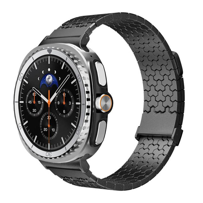 Y-Shaped Dual Magnetic Stainless Steel Watch Band, For Samsung Galaxy Watch8 / Watch8 Classic - DealBuddy