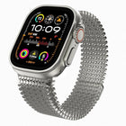 Molecular Arrangement Magnetic Stainless Steel Watch Band, For Apple Watch 46mm / 49mm / 45mm / 44mm, For Apple Watch 42mm / 41mm / 40mm / 38mm - DealBuddy