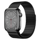Pin-Chain Milanese Magnetic Watch Band, For Apple Watch 46mm / 49mm / 45mm / 44mm, For Apple Watch 42mm / 41mm / 40mm / 38mm - DealBuddy