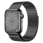Pin-Chain Milanese Magnetic Watch Band, For Apple Watch 46mm / 49mm / 45mm / 44mm, For Apple Watch 42mm / 41mm / 40mm / 38mm - DealBuddy