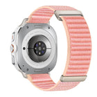 Two-section Mountain Pattern Hook And Loop Fastener Nylon Watch Band, For Samsung Galaxy Watch Ultra 47mm / Ultra 2025 - DealBuddy