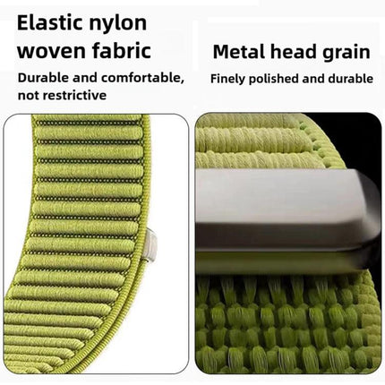 Two-section Mountain Pattern Hook And Loop Fastener Nylon Watch Band, For Samsung Galaxy Watch Ultra 47mm / Ultra 2025 - DealBuddy
