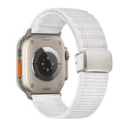 For Apple Watch 46mm / 49mm / 45mm / 44mm / Pinkish White