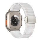 Magnetic Buckle Wave Pattern Nylon Watch Band, For Apple Watch 46mm / 49mm / 45mm / 44mm, For Apple Watch 42mm / 41mm / 40mm / 38mm - DealBuddy