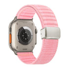 Magnetic Buckle Wave Pattern Nylon Watch Band, For Apple Watch 46mm / 49mm / 45mm / 44mm, For Apple Watch 42mm / 41mm / 40mm / 38mm - DealBuddy