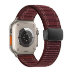 For Apple Watch 42mm / 41mm / 40mm / 38mm / Burgundy