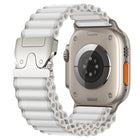 Parachute Buckle Off Road Wide Ribbed Nylon Watch Band, For Apple Watch 46mm / 49mm / 45mm / 44mm, For Apple Watch 42mm / 41mm / 40mm / 38mm - DealBuddy