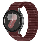 For Samsung Galaxy Watch FE / 7 / 6 / 5 / 4 / Wine Red