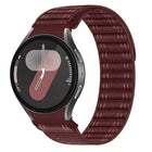 Press Button Wave Texture Nylon Hook And Loop Fastener Watch Band, For Samsung Galaxy Watch FE / 7 / 6 / 5 / 4 - DealBuddy