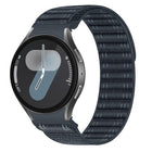 Press Button Wave Texture Nylon Hook And Loop Fastener Watch Band, For Samsung Galaxy Watch FE / 7 / 6 / 5 / 4 - DealBuddy