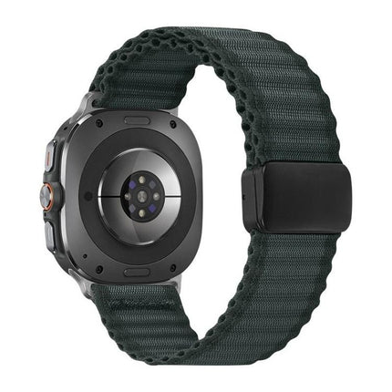 Off Road Magnetic Buckle Braided Nylon Loop Watch Band, For Samsung Galaxy Watch Ultra 47mm / Ultra 2025 - DealBuddy