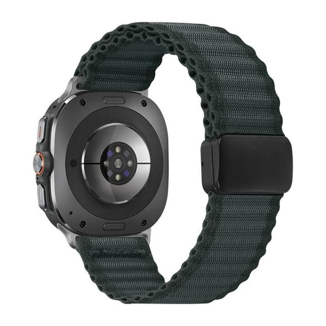 Off Road Magnetic Buckle Braided Nylon Loop Watch Band, For Samsung Galaxy Watch Ultra 47mm / Ultra 2025 - DealBuddy