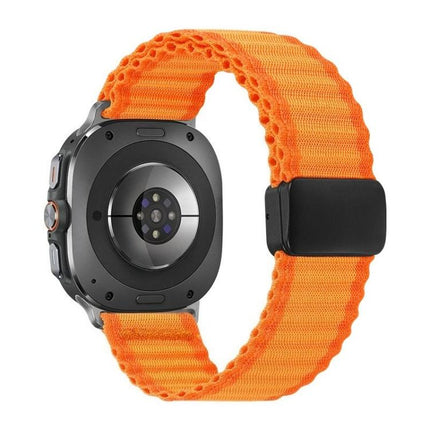 Off Road Magnetic Buckle Braided Nylon Loop Watch Band, For Samsung Galaxy Watch Ultra 47mm / Ultra 2025 - DealBuddy