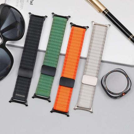 Off Road Magnetic Buckle Braided Nylon Loop Watch Band, For Samsung Galaxy Watch Ultra 47mm / Ultra 2025 - DealBuddy