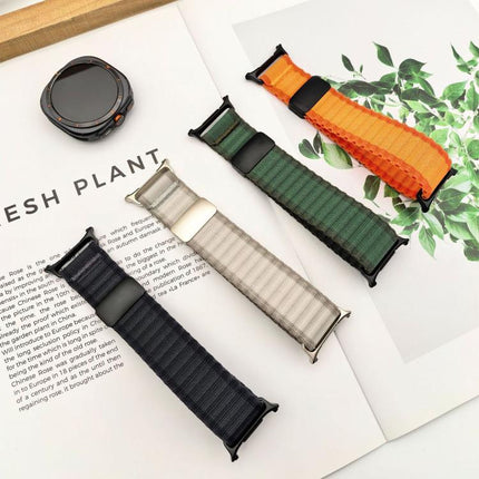 Off Road Magnetic Buckle Braided Nylon Loop Watch Band, For Samsung Galaxy Watch Ultra 47mm / Ultra 2025 - DealBuddy