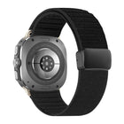 Magnetic Buckle Wave Pattern Nylon Watch Band, For Samsung Galaxy Watch Ultra 47mm / Ultra 2025 - DealBuddy