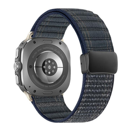 Magnetic Buckle Wave Pattern Nylon Watch Band, For Samsung Galaxy Watch Ultra 47mm / Ultra 2025 - DealBuddy