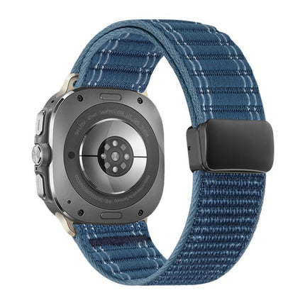 Magnetic Buckle Wave Pattern Nylon Watch Band, For Samsung Galaxy Watch Ultra 47mm / Ultra 2025 - DealBuddy