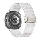Magnetic Buckle Wave Pattern Nylon Watch Band, For Samsung Galaxy Watch Ultra 47mm / Ultra 2025 - DealBuddy