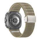 Magnetic Buckle Wave Pattern Nylon Watch Band, For Samsung Galaxy Watch Ultra 47mm / Ultra 2025 - DealBuddy