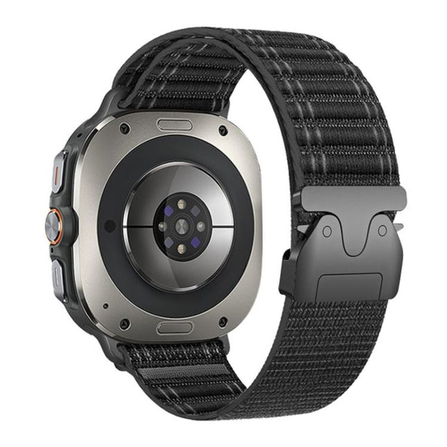 Parachute Buckle Wave Texture Nylon Watch Band, For Samsung Galaxy Watch Ultra 47mm / Ultra 2025 - DealBuddy