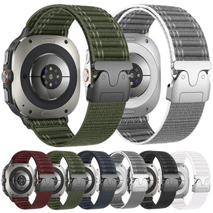 Parachute Buckle Wave Texture Nylon Watch Band, For Samsung Galaxy Watch Ultra 47mm / Ultra 2025 - DealBuddy