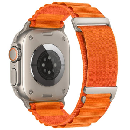 C Buckle Two-Section High Mountain Loop Nylon Watch Band, For Apple Watch 46mm / 49mm / 45mm / 44mm, For Apple Watch 42mm / 41mm / 40mm / 38mm - DealBuddy