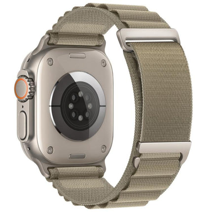 C Buckle Two-Section High Mountain Loop Nylon Watch Band, For Apple Watch 46mm / 49mm / 45mm / 44mm, For Apple Watch 42mm / 41mm / 40mm / 38mm - DealBuddy