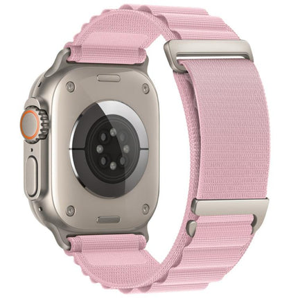 C Buckle Two-Section High Mountain Loop Nylon Watch Band, For Apple Watch 46mm / 49mm / 45mm / 44mm, For Apple Watch 42mm / 41mm / 40mm / 38mm - DealBuddy