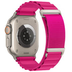 For Apple Watch 46mm / 49mm / 45mm / 44mm / Crimson