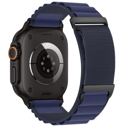 C Buckle Two-Section High Mountain Loop Nylon Watch Band, For Apple Watch 46mm / 49mm / 45mm / 44mm, For Apple Watch 42mm / 41mm / 40mm / 38mm - DealBuddy