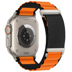 For Apple Watch 42mm / 41mm / 40mm / 38mm / Black Orange