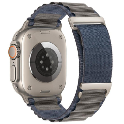 C Buckle Two-Section High Mountain Loop Nylon Watch Band, For Apple Watch 46mm / 49mm / 45mm / 44mm, For Apple Watch 42mm / 41mm / 40mm / 38mm - DealBuddy